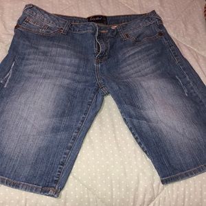 Baby phat denim jean shorts